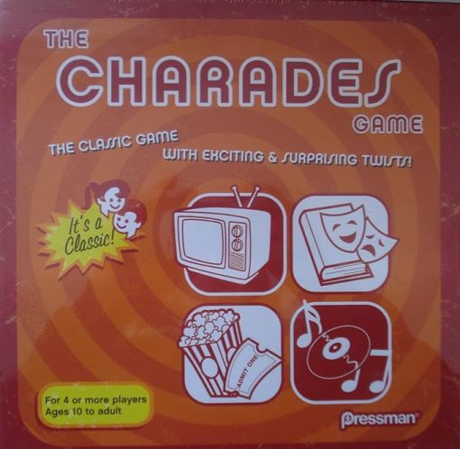 Pressman Charades Game 2009 Edition for Ages 10 and Up - Image 2