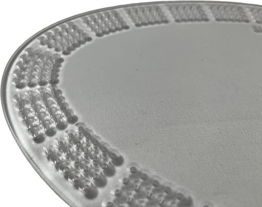 Oval Cribbage Board Template with Four Lanes Made in the USA - Image 2
