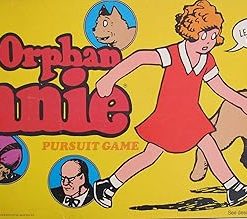 Little Orphan Annie #49 Pursuit Game by Selchow and Richter 1978