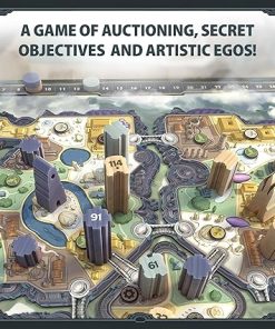 Skyrise: Auction Game of Art and Strategy for Ages 14 and Up 2