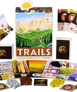 Trails Board Game for Family Fun and Outdoor Strategy 2-4 Players 2