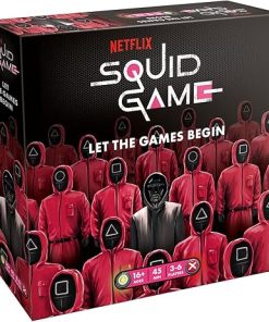 Squid Game Board Game for Ages 16 and Up | 3 to 6 Players | 45 Minutes