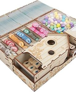 SMONEX Organizer for Wingspan Oceania and European Expansions Storage Box