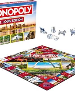 St Louis Monopoly Board Game for 2-6 Players Family Fun Night