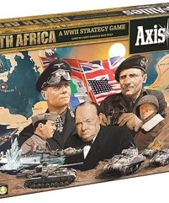 Axis & Allies North Africa Board Game for 2-4 Players Ages 12+ New Set