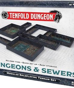 Gale Force Nine Tenfold Dungeon Modular Roleplaying Terrain Set 5e RPG