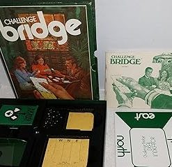 Vintage 3M Challenge Bridge Game for Classic Card Game Lovers