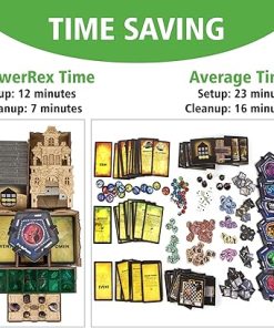 TowerRex Organizer for Betrayal at House on The Hill 2nd Ed Board Game, Widow’s Walk Expansion, Storage Insert, Accessories Upgrade 2