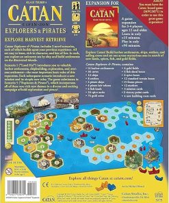Catan Explorers and Pirates Expansion Epic Adventure Board Game 2