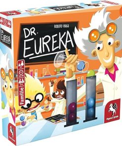 Pegasus Spiele 57100G Dr Eureka Game for Kids and Family Fun