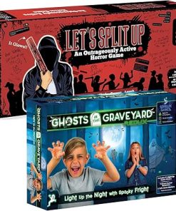 Let’s Split Up + Ghosts in The Graveyard Redux – Spooky Games for Kids & Teens | Outdoor Games for Teens & Kids | Horror Board Game Alternative | Thrilling Active Fun!