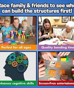 Stack Royale Board Game Bundle for Fast Fun Family Gameplay Ages 4+ 2