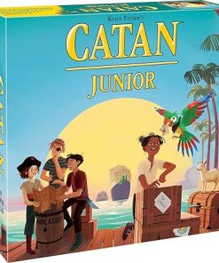 Catan Junior and Ticket to Ride First Journey Board Game Bundle 2