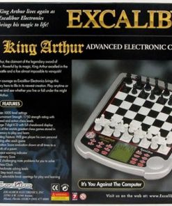 Excalibur King Arthur Electronic Chess Game for Advanced Players 2