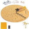 Horse Racing Board Game with Luxury Metal Horses for Family Game Night