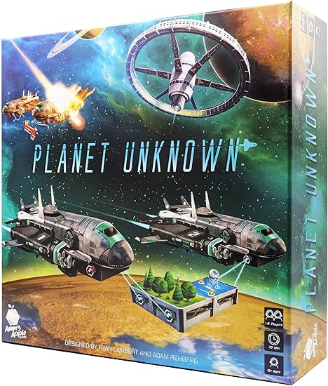 Adam’s Apple Games Planet Unknown – Strategy Board Game, for 1 to 6 Players, Ages 10+ Adam's Apple Games Planet Unknown - Strategy Board Game, for 1 to 6 Players, Ages 10+