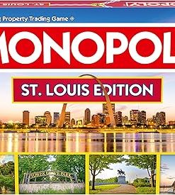 St Louis Monopoly Board Game for 2-6 Players Family Fun Night 2