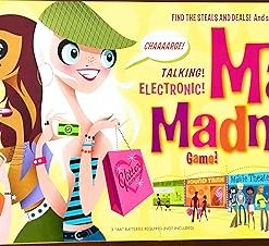 Milton Bradley Electronic Talking Mall Madness Game 04047 2005 Edition