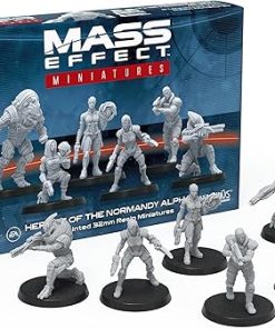 Mass Effect Normandy Alpha Resin Miniature Set for Tabletop Games