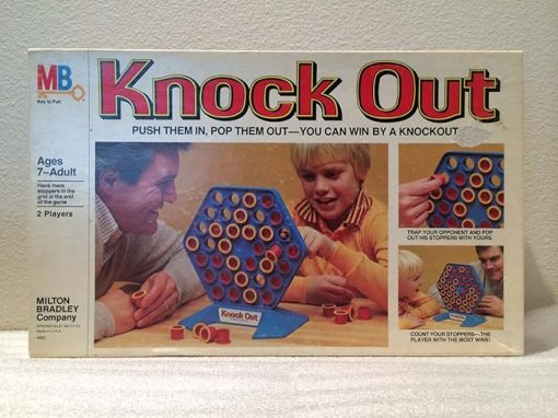 Knock Out Game by Milton Bradley Fun for Family Game Night