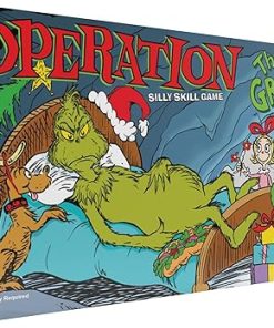 Grinch Board Game Classic Dr Seuss Art with Custom Funatomy Parts