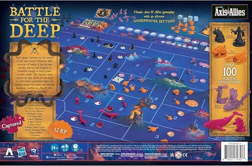 Renegade Games Battle for the Deep Board Game Aquatic Factions 2-4 Players - Image 2
