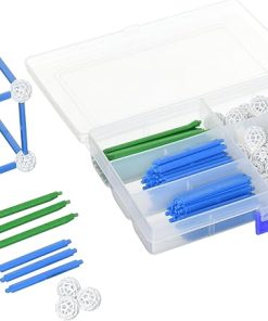 Zometool Toy Kit 140 Pieces Made of ABS Material with Baking Paper
