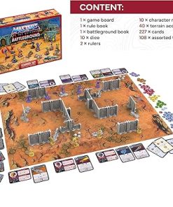 Masters of The Universe Battleground Starter Set with Wave 1 Expansions 2