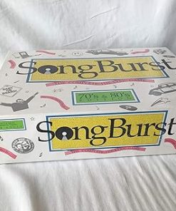 Song Burst 70’s and 80’s Edition The Complete-The-Lyric Game Board Game 2