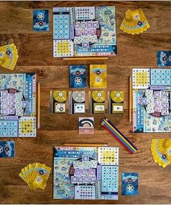 Draft and Write Records Music Board Game for 1-6 Players Age 10+ 2