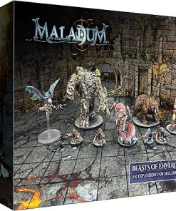 Maladum Beasts of Enveron Expansion for Dungeon Crawler Games