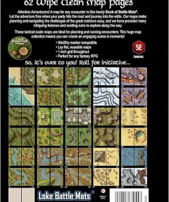 Giant Book of Battle Mats Wilds Wrecks Ruins by Loke Game Merchandise 2