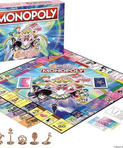 Monopoly Sailor Moon Board Game Inspired by the Popular Anime Series 2