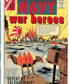 Navy War Heroes 3 1964 Charlton WWII Korea Sam Glanzman VF Minus 2