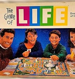 Game of Life Board Game 1991 Edition Family Fun Strategy Game