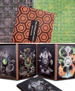Hexers Game Master Bundle Game Screen and Board Terrain for RPGs