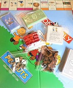 Peanuts Monopoly Board Game Fun for Family and Friends