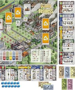 G3 Game 105747 German/English/Polish Stinky Business Board Game 2
