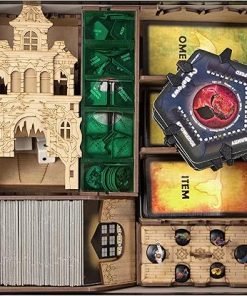 TowerRex Organizer for Betrayal at House on The Hill 2nd Ed Board Game, Widow’s Walk Expansion, Storage Insert, Accessories Upgrade