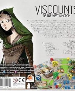 Viscounts of The West Kingdom Board Game by Renegade Game Studios 1-4 Players 2