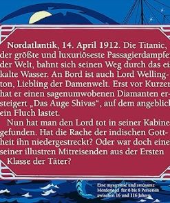 Mörderische Dinnerparty Totentanz auf der Titanic im Jahr 2023 2