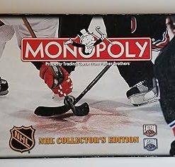 USAopoly NHL Hockey Collector’s Edition Monopoly Board Game