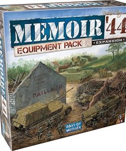 Memoir ’44 Equipment Pack Board Game EXPANSION – Unleash the Power of WWII Weapons! Strategy Game for Kids & Adults, Ages 8+, 2 Players, 30-60 Minute Playtime, Made by Days of Wonder