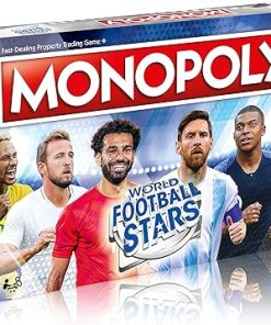 Football Stars Monopoly Game Featuring Ronaldo Messi Neymar Kane Salah