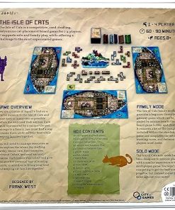 Isle of Cats Rescue Game for 1-4 Players Ages Eight and Up 2