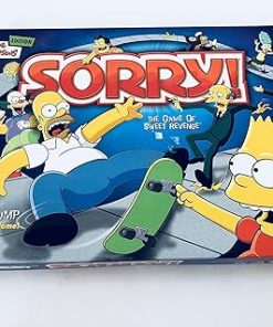 Hasbro Sorry Game Featuring The Simpsons Family Edition