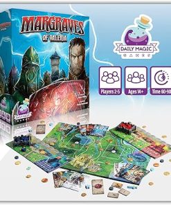 Margraves of Valeria Board Game – Strategic Fun for 1-5 Players