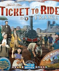 Ticket to Ride France and Old West Expansion – Fun Family Train Game 2