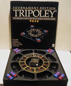 Cadaco Tripoley Tournament Edition Board Game for Family Fun