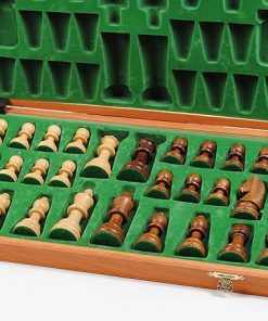 Staunton Standard Chess Set Wooden Felted Weighted Size 6 KH 3.75 Inch 2